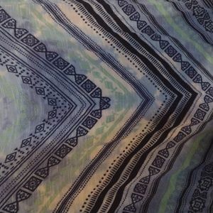 Blue Spaghetti Strap Tunic